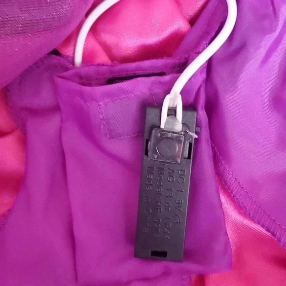 Sparkle witch size small costume lights up! - Picture 2 of 5